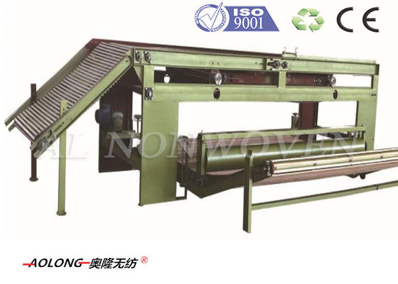 China Máquina não tecida automática 6800mm do Lapper da cruz da fibra para geotêxtil fornecedor