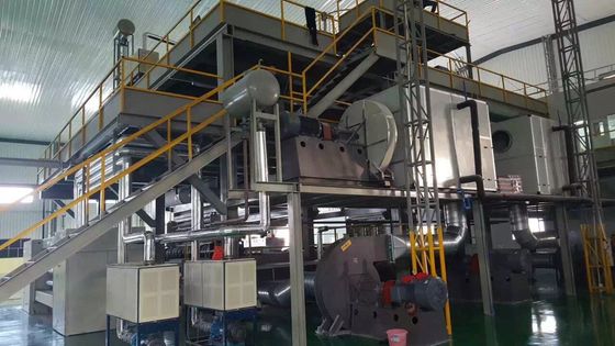 China Tela não tecida material higiênica do tratamento médico que faz a largura da máquina 2400mm fornecedor